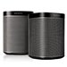 Pachet boxe wireless Sonos 2 x Play:1, negru